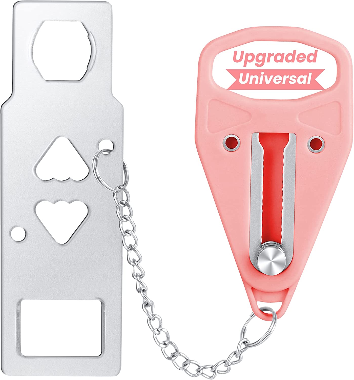 Nightlock Security Lock Patio Sliding Door Barricade White Finish