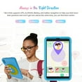 thumbnail image 4 of OSCAL KIDO2 Kids Tablet,10.1" HD+ Display with Shockproof Case,12GB RAM+64GB ROM,6600mAh Battery Google Kids Space,Parental Controls,Blue, 4 of 12