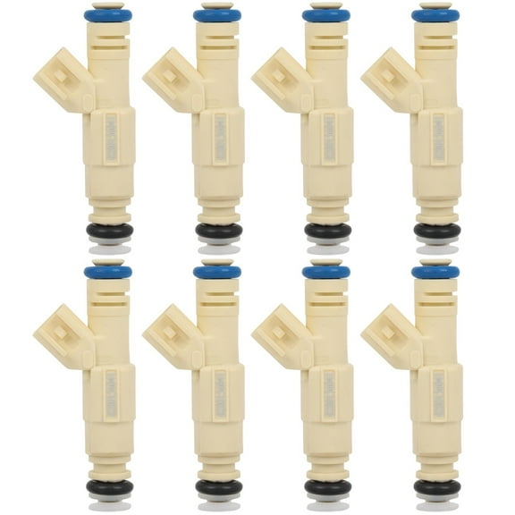 CCIYU Injector 8Pcs Fuel Injector Suitable With 2003-2004 for Ford for Expedition 822-11152,16-1068,82211152,161068,FJ805,0280156041 Automotive Engine OEM Part 4 Holes
