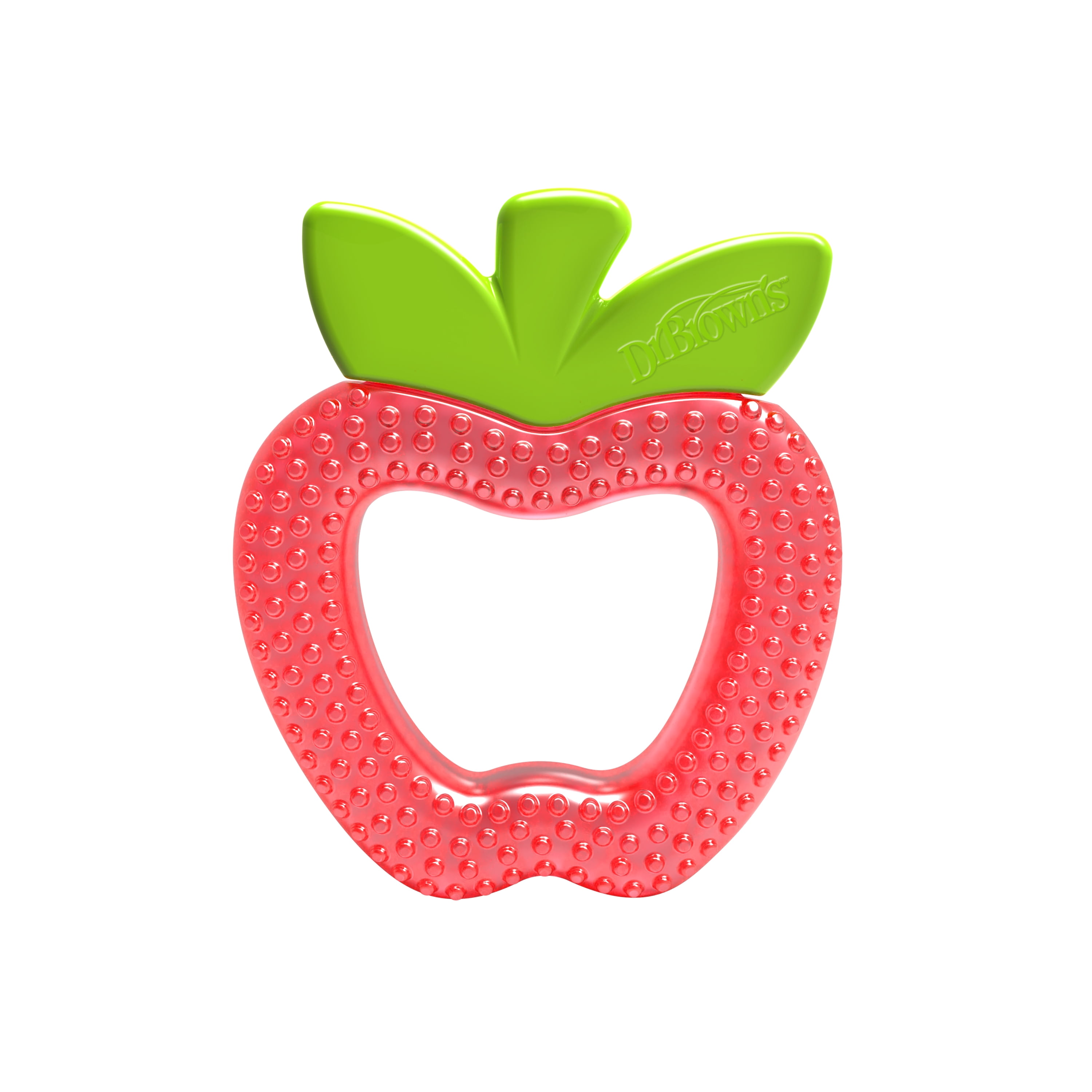 Dr. Brown's Aqua Cool Water-Filled Baby Teether, Cool Relief, BPA Free, Pineapple/Apple, 3m+, 2 Pack