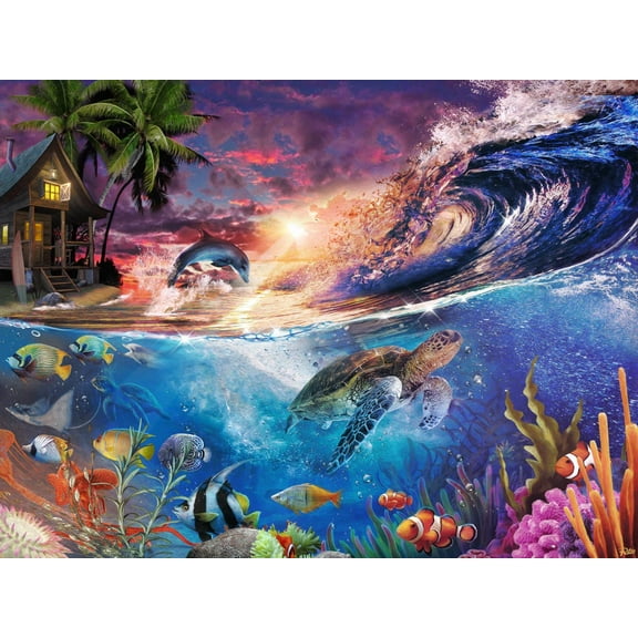 Evening Sea Jigsaw Puzzle 550 Piece by Vermont Christmas Company