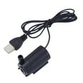 thumbnail image 4 of ni Bomba de Agua Horizontal de Circución de Agua Horizontal DC3-6V con Cable USB de 1m para Peceras, Fuente, Acuario, Jardín, Hidropónicos Macarena Micro bomba sumergible silenciosa, 4 of 8