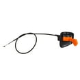 thumbnail image 3 of GY20749, Wear  Throttle Choke Cable Control Assembly Single Lever Throttle Choke Cables Reliable  Replacement for  102 105 115 for Car, 3 of 8