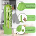 thumbnail image 3 of 2-PCS Fresh Herb Keeper, Herb Saver Pod Containers, Herb Saver for Refrigerator, Herb Fresh Keeper for Refrigerator,Herb Storage for Cilantro,Parsley, Asparagus (Green-2pcs), 3 of 7