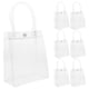 thumbnail image 1 of 10 Uds. Bolsas de regalo transparentes, bolsa de mano reutilizable para envolver regalos, bolso pequeño para embalaje de regalo, 1 of 8