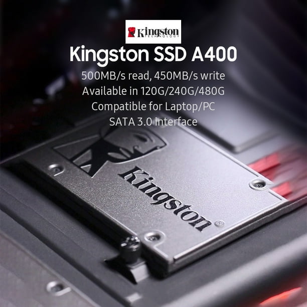 Kingston SSD A400 Solid State Disks 120GB 240GB 480GB SATA3.0