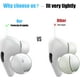 thumbnail image 4 of [6 pares] Almohadillas para Airpods Pro y Airpods Pro 2 con orificio de reducción de ruido, almohadillas de silicona para Airpods Pro con caja de almacenamiento portátil y caben en estuche de carga, 4 of 4
