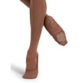 thumbnail image 3 of Capezio Hanami® Canvas Ballet Shoe | Mocha, 3 of 5