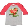 thumbnail image 3 of Inktastic I'm One in a Melon- Watermelon Heart Boys or Girls Toddler T-Shirt, 3 of 5