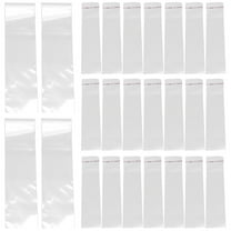 OUNONA Long Clear Bags Transparent Sealing Bag OPP Plastic 500Pcs