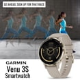 thumbnail image 2 of Paquete de relojes inteligentes Garmin Venu 3S de 41 mm, oro suave y marfil, 2 of 7