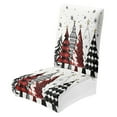 thumbnail image 2 of Honmine Christmas Tree Themed Chair Covers, Decorative Holiday Seat Covers for Dining, Party, Home Decor, Festive Seasonal Protection, Style, 2 of 6