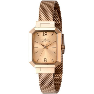 Invicta 48153 Women's Angel Quartz Rose Gold Tone Bracelet Watch
