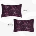 thumbnail image 2 of Rateoe Snowflakes and Hearts Pattern Pillow Covers with Invisible Zipper(Pillows are not Included) Standard Pillowcases-20"x30", 2 of 6