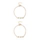 thumbnail image 2 of Pulseras de tobillo Qarigey para mujer color Oro Accesorio de moda, 2 of 6