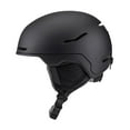 thumbnail image 3 of Casco de esquí a prueba de golpes, casco de nieve, cómodo ajuste ajustable de seguridad con almohadillas para las orejas para monopatín, ciclismo, Negro, 3 of 8
