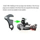 thumbnail image 4 of Eigraketly Gancho de transmisión trasera, gancho trasero impermeable, herramienta para colgar, lengüeta trasera para bicicleta de montaña, Ciclismo Eigraketly OD028489-00, 4 of 6