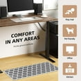 thumbnail image 6 of KOKHUB Kitchen Mat 17.3"x39"- Grey, Anti Fatigue Waterproof Kitchen Rug, Comfort Standing Desk Mat, Kitchen Floor Mat, 6 of 10