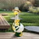 thumbnail image 1 of Easter Goose Statue Costume Outfit, Spring Summer Holiday Porch Garden Decoration, Festive Yard Lawn Decor for Easter Party, Waterproof Durable Animal Clothing, Outdoor Patio Courtyard Ornament, 1 of 5