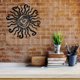 thumbnail image 4 of Decoraci贸n De Pared De 10 Pulgadas Wacky Sun Wall Art Decor Vivid Metal Sun Face Celestial Outdoor Wall Metal Art Sun Esculturas Para Interior Al Aire Libre Wall Home Garden Decoration, 4 of 7