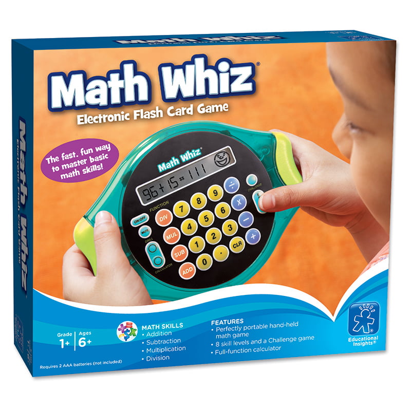 Math Shark EL 8490 Learning Game Calculator Tested and Working 