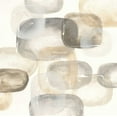 thumbnail image 2 of Paschke, Chris 20x20 Gold Ornate Wood Framed with Double Matting Museum Art Print Titled - Neutral Stones IV, 2 of 4