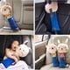 thumbnail image 3 of Funda de cinturón con correa para asiento de coche de Animal bonito, funda de cojín ajustable para muñeca de juguete, funda de cojín para niños, 3 of 9