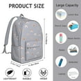 thumbnail image 5 of Floral Pattern Casual Backpack, Durable and Lightweight Boho Style for Teens, Students, and Travelers, 5 of 5