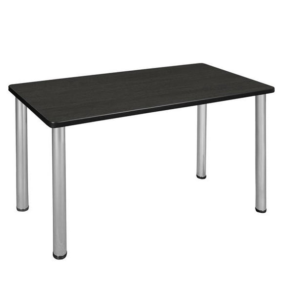 Regency MT4824AGBPCM 48 x 24 in. Kee Training Table - Ash Grey & Chrome
