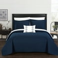 thumbnail image 4 of Shaliya 8 or 6 Piece Quilt Cover Set Interlaced Vine Pattern Quilted Bed in a Bag, 4 of 8