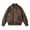 Coffee, variant on larppty Boys Girls Leather Jacket Teen Lapel Collar Zip up Biker Coats Trendy Oversized Lightweight Outerwear Tops for Kids (Coffee,15 Years)