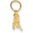 thumbnail image 2 of Solid 10K Yellow Gold 2-D Whale Charm - 18.1mm, 2 of 6