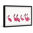 thumbnail image 2 of Parvez Taj Flamingo Birds Framed Art Prints, 2 of 6