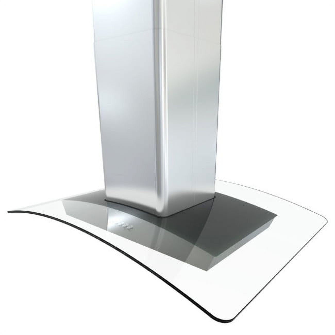 Miseno MH00436G 750 CFM 36" Island Range Hood;Stainless Steel / Glass