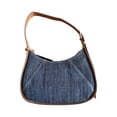 thumbnail image 2 of Bolsa Shoulder True Religion Azul, 2 of 5