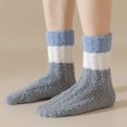 thumbnail image 5 of Monebena 3 Pairs Fuzzy Socks Womens Cozy Soft Socks Fluffy Cute Winter Warm Slipper Floor Socks Thicken Coral Velvet Christmas Stocking M01, 5 of 6