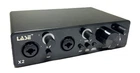 LASE X2 USB Audio Studio Interface 2-IN, 2-OUT for Recording Live Sound DJ