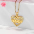thumbnail image 2 of Nvzi Ideas de regalos para el Día de la Madre - Collar para el Día de la Madre para Madre para mamá de parte de su hijo Regalos para ella Regalos para mamá Regalo para el Día de la Madre (Oro), 2 of 4