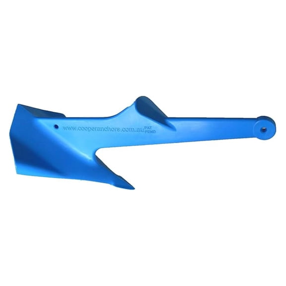 COOPER ANCHOR 1Kg/2.2lb - Nylon - PWC Anchor Jetski Anchor and Boat Anchor to 3.5m/12ft