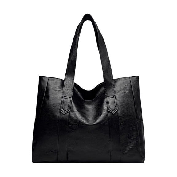 Taicans Large Tote Bag,Laptop Bag for Women 12.6 Inch Tote Bags Waterproof Leather Briefcase Computer Women Business office Work Bag,Women Purses and Handbags Tote Shoulder Bag,Vintage Black