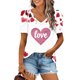thumbnail image 1 of Puntoco Liquidación de blusas cortas para mujer, blusa holgada informal de manga corta a la moda para mujer, 1 of 4