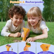 BEBANG Handheld Microscope, 1080P Digital Portable Microscope for Adults Kids, 8GB, 15 Slides