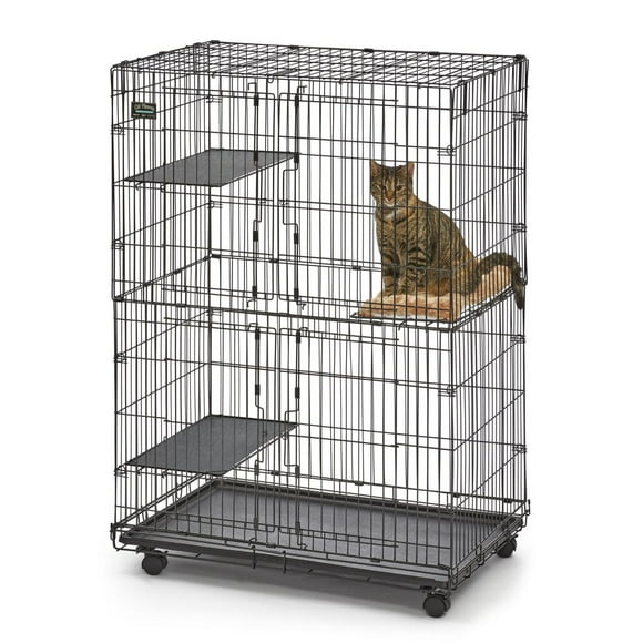 MidWest 3 Platform Cat Playpen Cage Cat Condo Tower