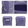 thumbnail image 3 of 1 Pc Women Travel Cosmetic Bag for Vacation Camping Outdoor Activities Purple Oxford Cloth, 3 of 3