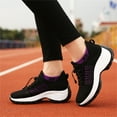 thumbnail image 7 of Hiigy Women's Sneaker Mesh Walking Shoes Air Cushion Waterproof Platform Socks Loafers Sports Shoes, 7 of 7