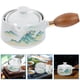 thumbnail image 4 of Tetera giratoria de cerámica para preparar té con rotación de 360 grados, tetera para té suelto, 4 of 8