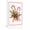 White, variant on Canvas Wall Art, Christmas Cane Framed Canvas Prints for Bathroom Desk, Winter Xmas Watercolor Holly Leaves Small Gallery Wrapped Wall Decor for Home Office, Gifts, 8"x8" Ship Next Day