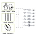 thumbnail image 2 of serony 12x Magnetic Clasps Chain Extenders Closure Locking Converter for Jewelry, 2 of 9