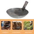 thumbnail image 3 of HAMPPLIES Iron Water Scoop Big Spoon Grey Iron Drainage Cleaning Rural Areas 1Pcs, 3 of 8