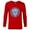 New Red, variant on Marvel Spider-Man: Across the Spider-Verse Pavitr Symbol - Long Sleeve T-Shirt for Men - Customized-White